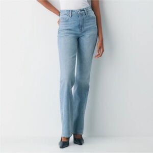 Denim Forum The Nina Stovepipe Light Wash Jeans - Size 27